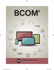 BCOM 8th Edition by Carol M. Lehman ebook