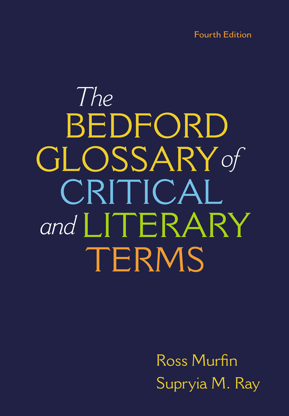 Bedford Glossary of Critical & Literary Terms ebook
