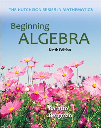 Beginning Algebra (Hutchison Series on Mathematics) ebook