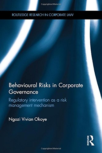 Behavioural Risks in Corporate Governance ebook