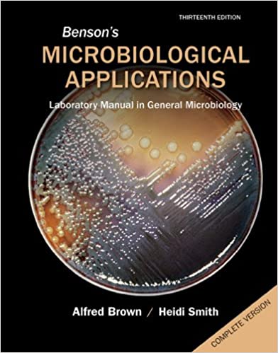 Benson's Microbiological Applications Complete Version ebook
