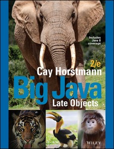 Big Java Late Objects, 2nd Edition by Cay S. Horstmann ebook