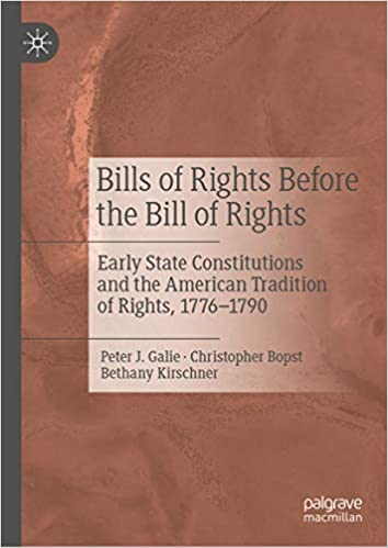 Bills of Rights Before the Bill of Rights: Early State Constitutions and the American Tradition of Rights, 1776-1790 ebook