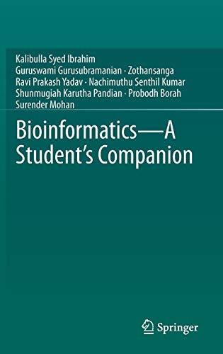 Bioinformatics ? A Student?s Companion ebook