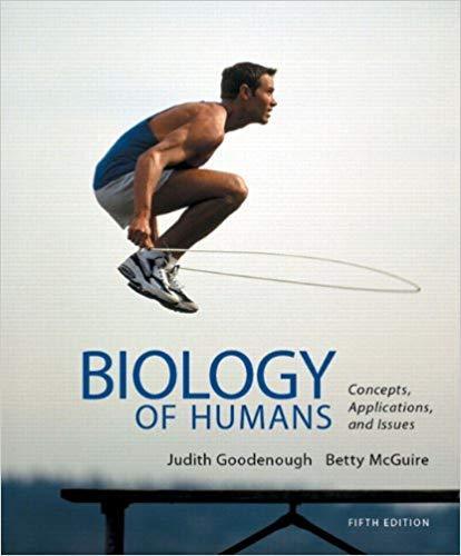 Biology of Humans: Concepts, Applications, and Issues 5th Edition by Judith Goodenough ebook