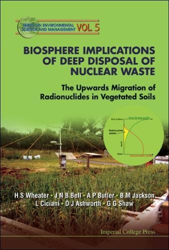 Biosphere Implications Of Deep Disposal Of Nuclear Waste: The Upwards Migration Of Radionuclides In Vegetated Soils ebook