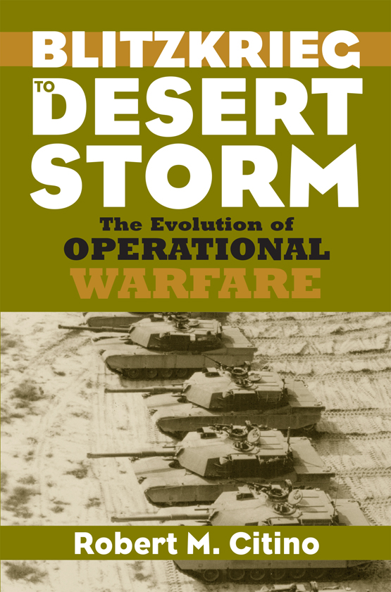 Blitzkrieg to Desert Storm ebook
