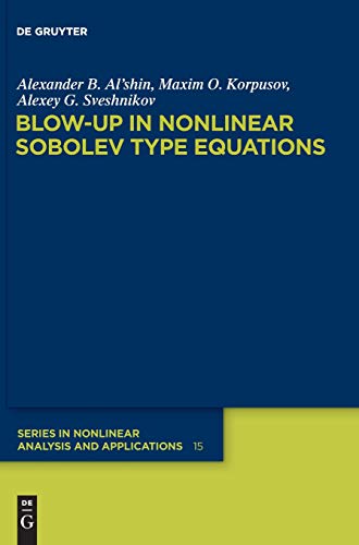 Blow-up in Nonlinear Sobolev Type Equations ebook