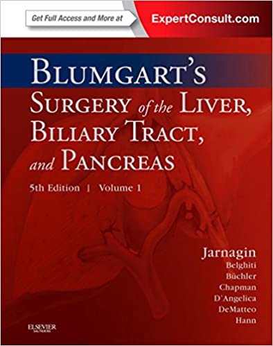 Blumgart's Surgery of the Liver, Pancreas and Biliary Tract: Expert Consult - Online (SURGERY OF THE LIVER & BILIARY TRACT (2-VOL SET)) ebook