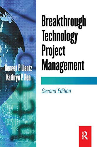 Breakthrough Technology Project Management ebook