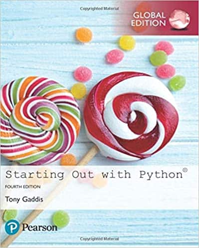 Starting Out with Python (4th Global Edition) ? ebook