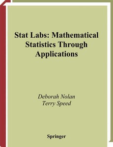 Stat Labs Mathematical Statistics Through Applications by Deborah Nolan ebook