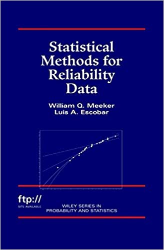 Statistical Methods for Reliability Data (Wiley Series in Probability and Statistics) ebook
