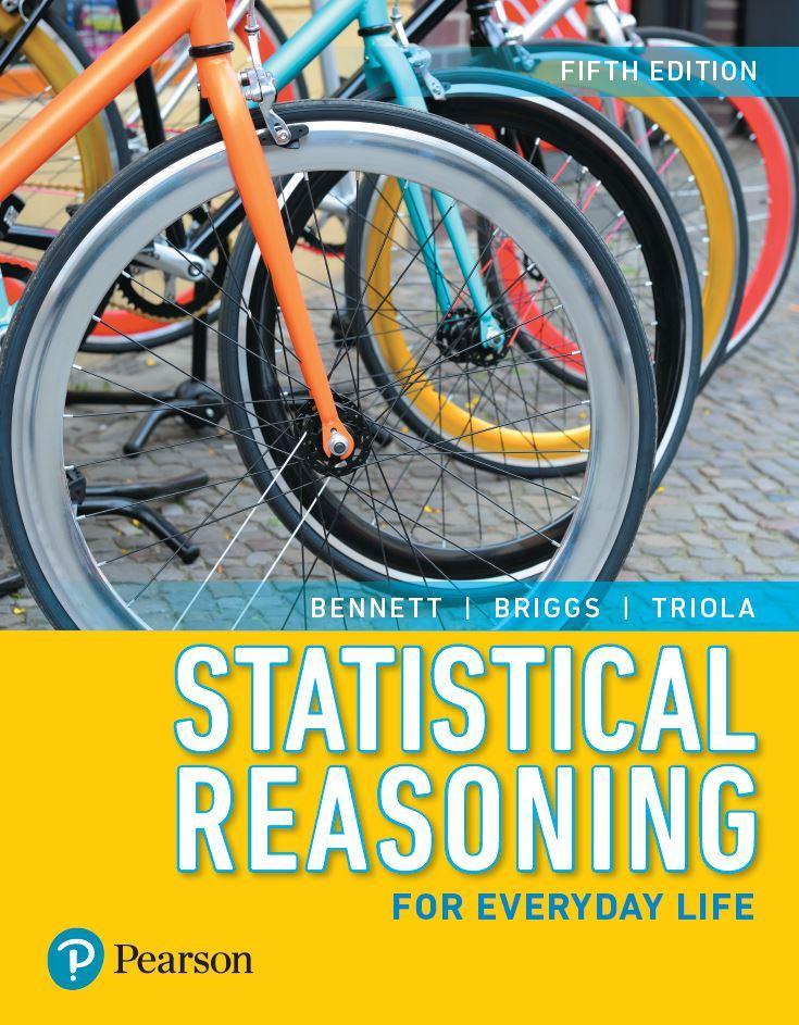 Statistical Reasoning for Everyday Life 5th Edition by Jeff Bennett ebook