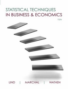 Statistical Techniques in Business and Economics 15th Edition by Lind, Douglas ebook