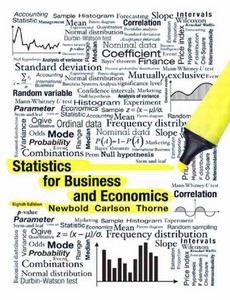 Statistics for Business and Economics 8th Edition by Paul Newbold ebook