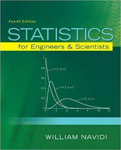 Statistics for Engineers and Scientists 4th Edition by Navidi ebook