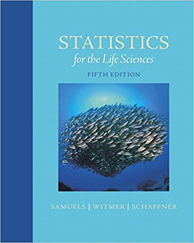 Statistics for the Life Sciences 5th Edition by Myra L. Samuels ebook