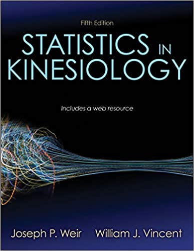 Statistics in Kinesiology ebook