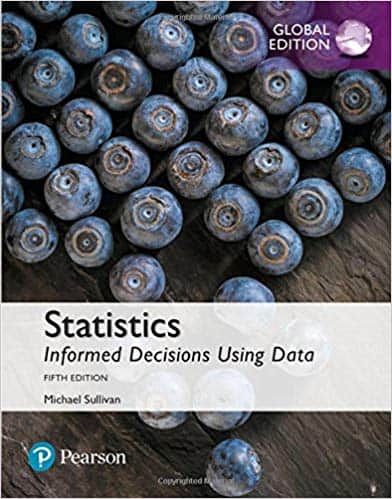 Statistics: Informed Decisions Using Data (5th Global Edition) ? ebook