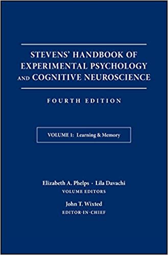 Stevens? Handbook of Experimental Psychology and Cognitive Neuroscience (4th Edition) ? 5 Volumes ebook