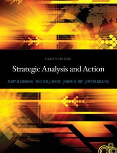 Strategic Analysis and Action 8th Edition by Mary M. Crossan ebook