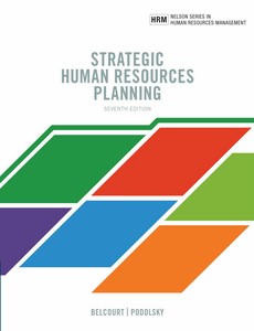 Strategic Human Resources Planning 7th Edition By Belcourt Podolosky ebook