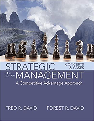 Strategic Management: A Competitive Advantage Approach, Concepts and Cases (16th Edition) ebook