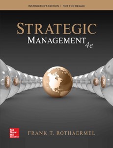 Strategic Management Concepts 4th Edition by Frank Rothaermel ebook