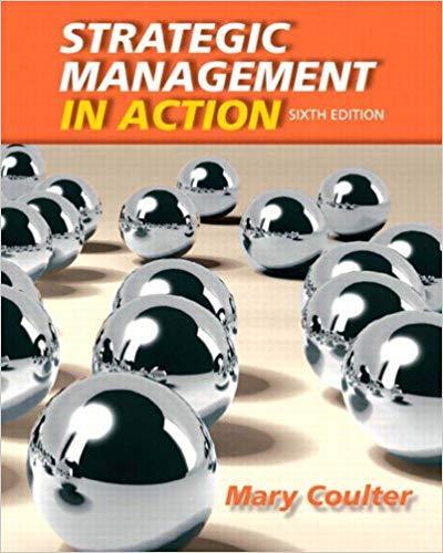Strategic Management in Action 6th Edition by Mary A. Coulter ebook
