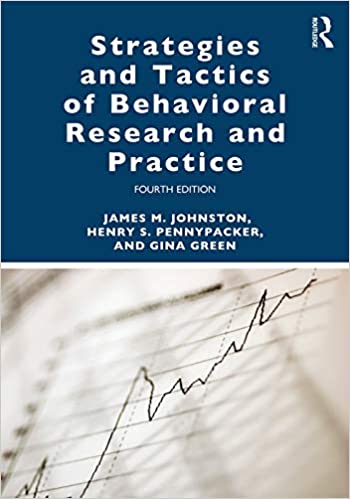 Strategies and Tactics of Behavioral Research and Practice ebook
