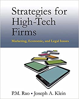 Strategies for High-Tech Firms: Marketing, Economic, and Legal Issues ebook