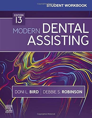 Student Workbook for Modern Dental Assisting, 13th Edition ebook