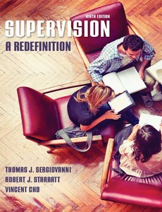 Supervision A Redefinition 9th Edition by Thomas Sergiovanni ebook
