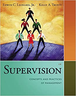 Supervision: Concepts and Practices of Management ebook