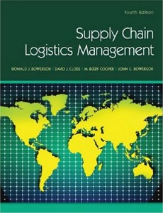 Supply Chain Logistics Management 4th Edition By Donald Bowersox ebook