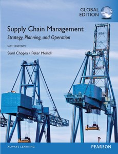 Supply Chain Management Strategy, Planning, and Operation, Global Edition 6th by Sunil Chopra ebook