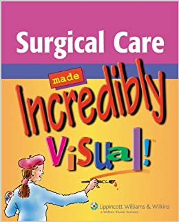 Surgical Care Made Incredibly Visual! (Incredibly Easy! Series��) ebook