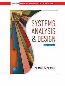 Systems Analysis and Design 10th Edition by Kenneth E. Kendall ebook