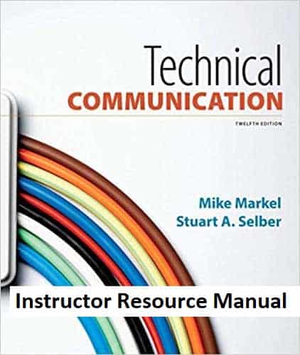 Technical Communication (12th Edition) ? Instructor Resource Manual ebook