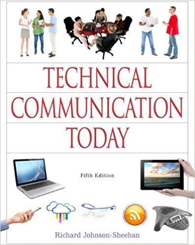 Technical Communication Today 5th Edition by Richard Johnson-Sheehan ebook