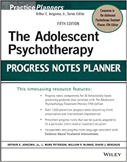 The Adolescent Psychotherapy Progress Notes Planner (PracticePlanners Book 300) ebook