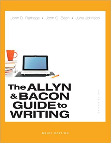 The Allyn & Bacon Guide to Writing, Brief Edition ebook