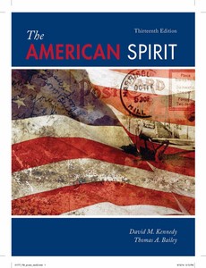 The American Spirit United States History as Seen by Contemporaries 13th Edition by David M. Kennedy ebook