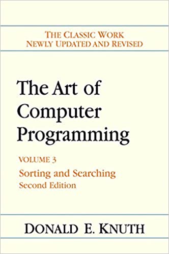 The Art of Computer Programming: Volume 3: Sorting and Searching (2nd Edition) ebook