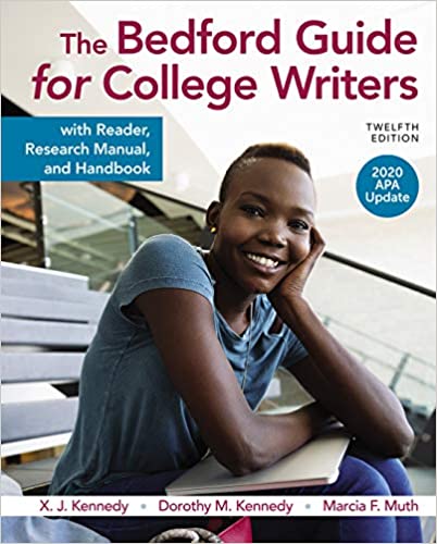 The Bedford Guide for College Writers with Reader, Research Manual, and Handbook, 2020 APA Update ebook