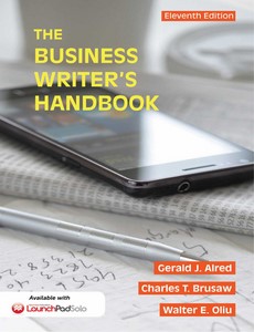 The Business Writer?s Handbook 11th  by Gerald J.Alred ebook