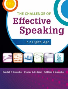 The Challenge of Effective Speaking in a Digital Age 16th by Rudolph F. Verderber ebook