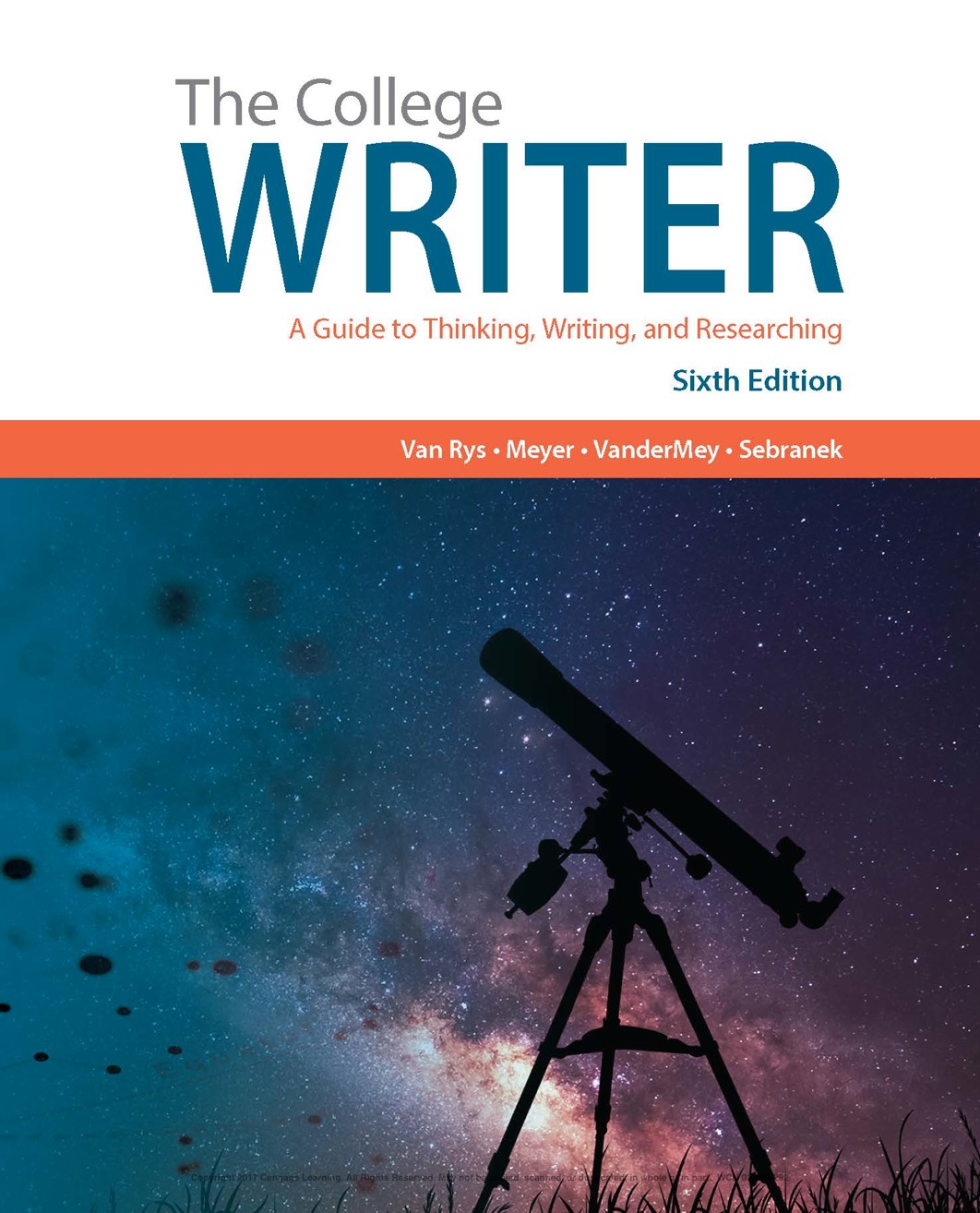 The College Writer: A Guide to Thinking, Writing, and Researching ebook
