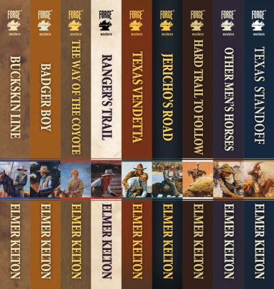 The Complete Texas Rangers Series: Buckskin Line, Badger Boy, The Way of the Coyote, Ranger's Trail, Texas Vendetta, Jericho's Road, Hard Trail To Follow, Other Men's Horses, Texas Standoff ebook